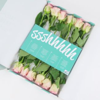 Roze Rozen Brievenbusboeket – Sweet Roses