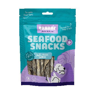 Braaaf Seafood Zalm Roll Sticks - 12 cm