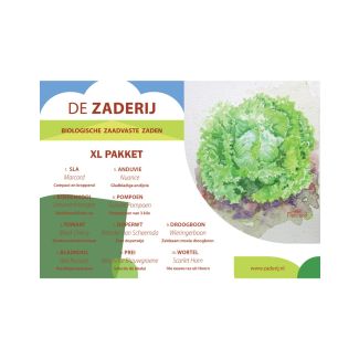 XL Pakket Biologisch Zaad – 10 Soorten Groentezaden | Voor de Complete Moestuin | Voordeelpakket