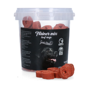 Luna's Choice Trainer Mix Rundvlees ringen - 8 x 400 g