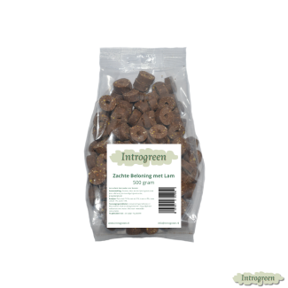 Zachte Beloning met Lam 500 gram 