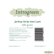 Ingrediënten Jerkey Strip met Lam voor honden
