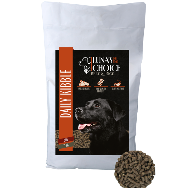 Luna's Choice Adult Rund/Rijst 12 kg