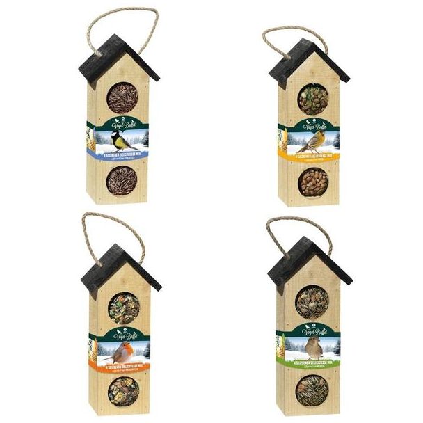 Bird Buffet | Vogelvoer Bird Chalet Mix Set van 4 | 4x 200gr