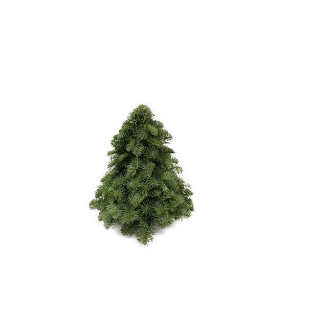 2 stuks De Nobilis Kerstboom , Compacte Vorm, Kerst ↕30cm