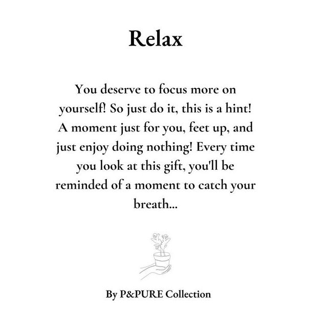 Aloe Vera Gift  Relax  WITH GREETING CARD! - Ø12cm - ↕40cm