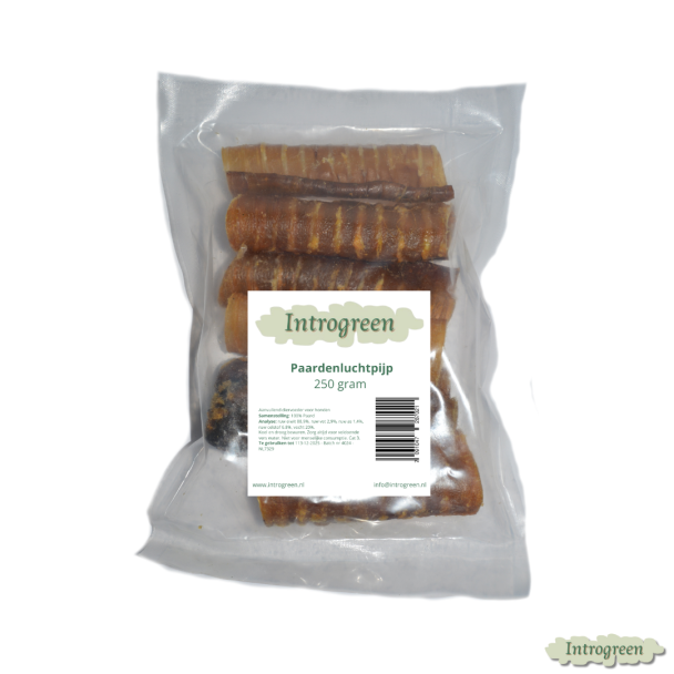 Paardenluchtpijp 250 gram hondensnack