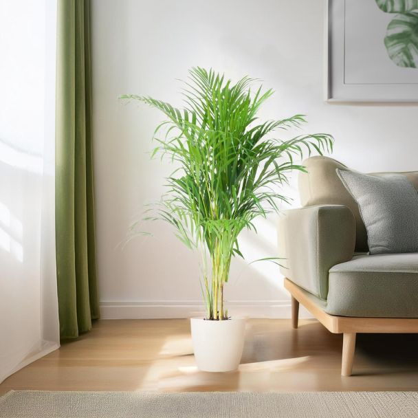 Goudpalm luchtzuiverende tropische kamerplant