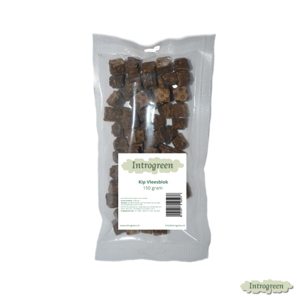 Kip Vleesblok 150 gram 