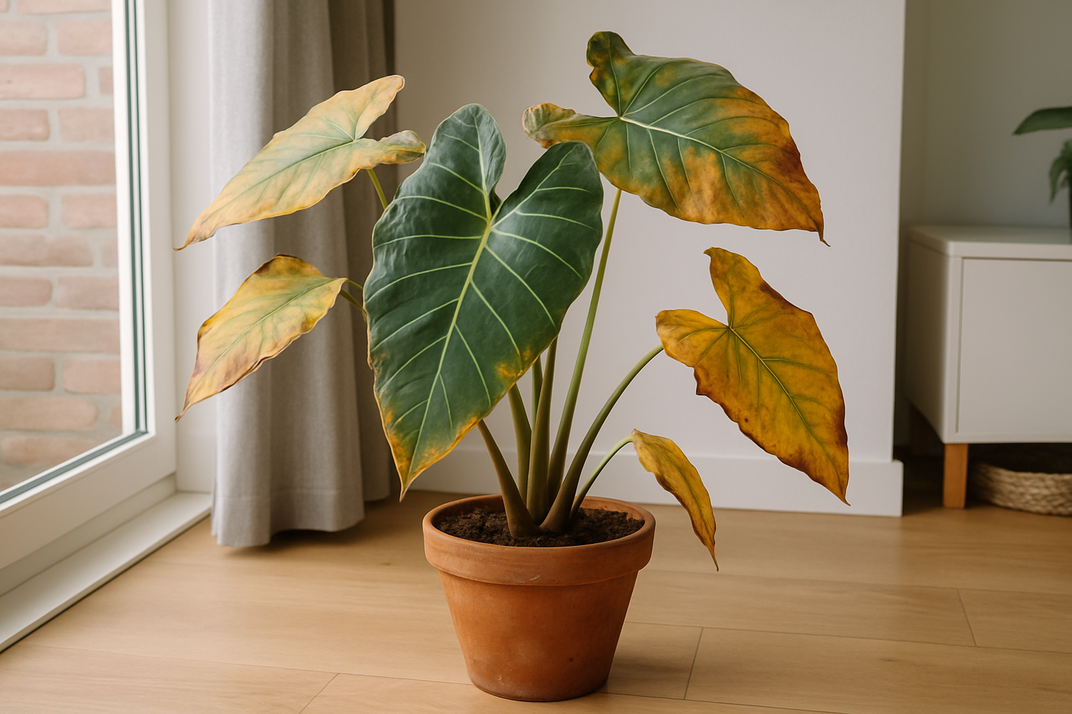 Veelvoorkomende Alocasia problemen en oplossingen