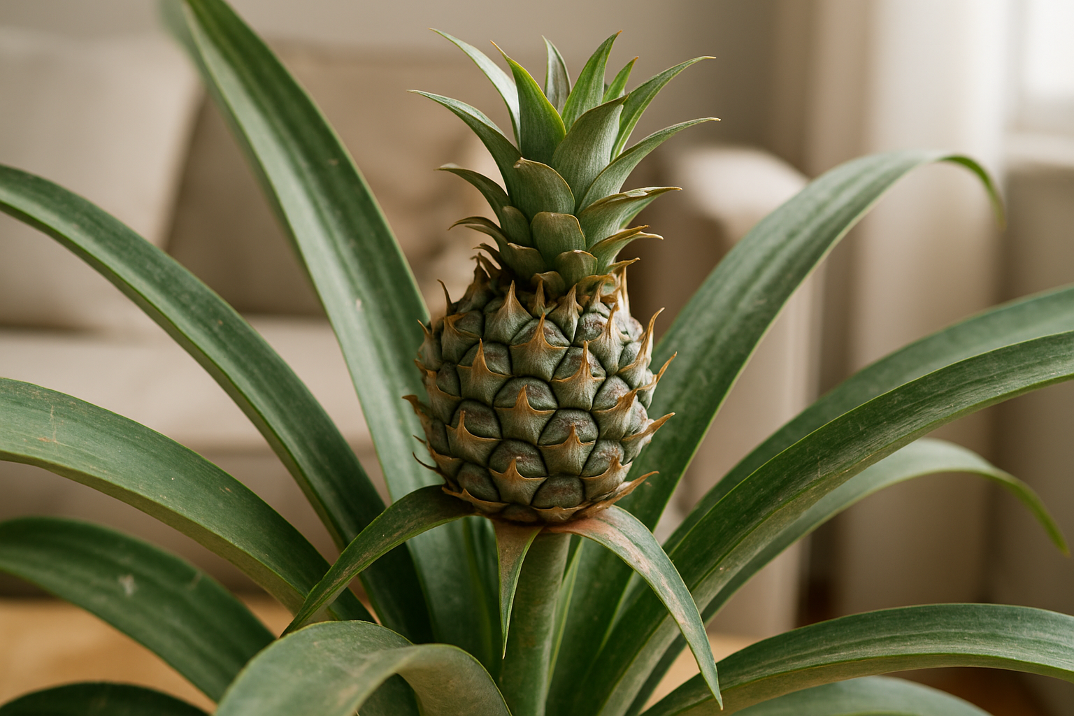 Plagen bij de Ananas Kamerplant