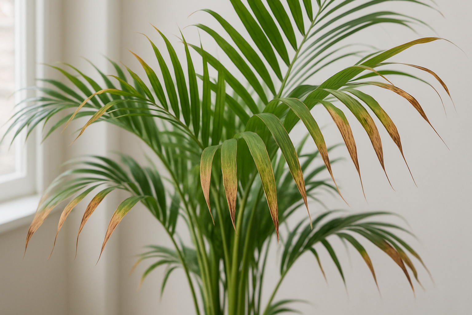 Areca palm: veelvoorkomende problemen