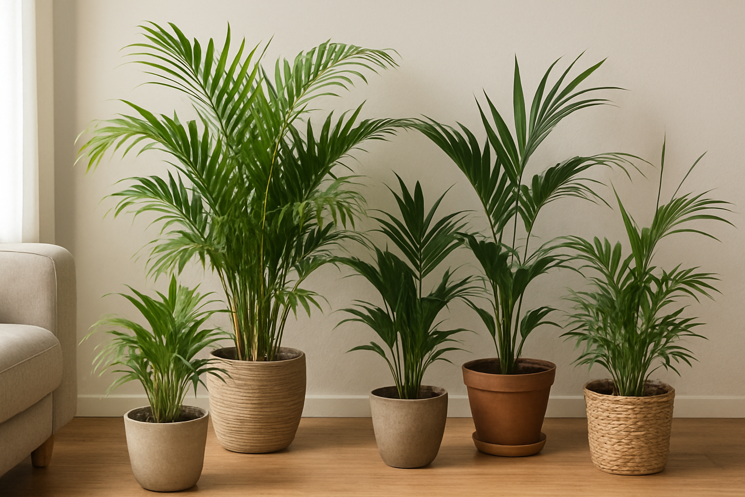 Areca palm: soorten en variaties