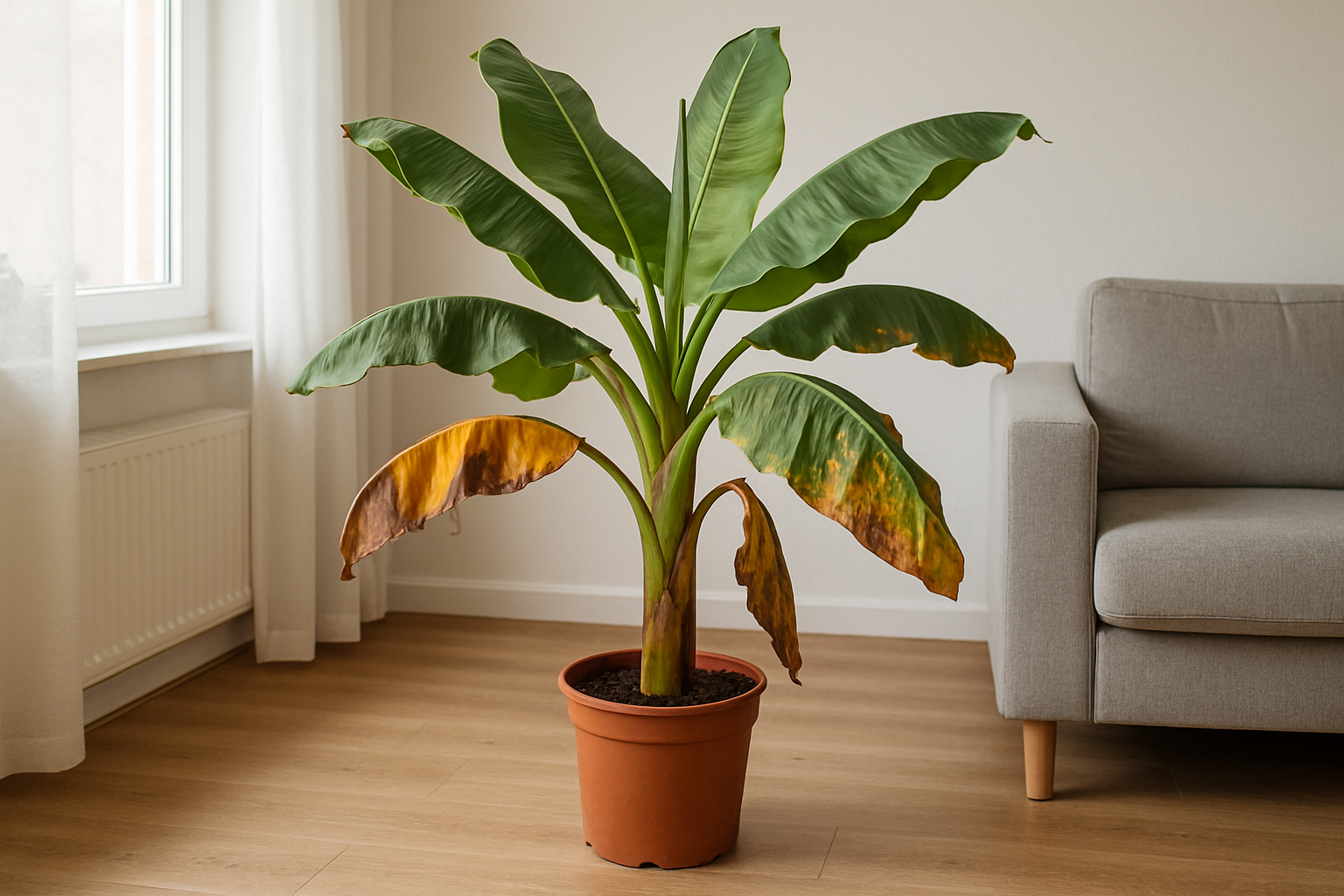 Veelvoorkomende problemen bij de bananenplant
