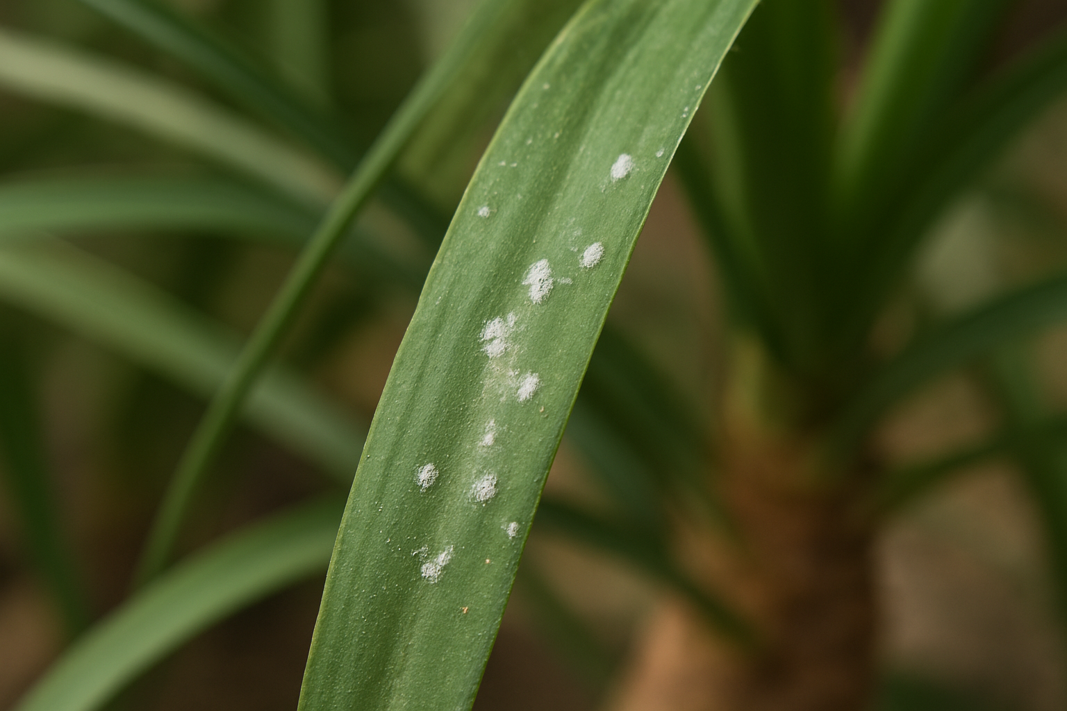 Beaucarnea plagen: Herkenning en advies