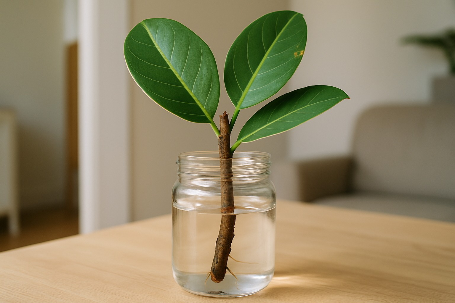 Ficus stekken: stap voor stap