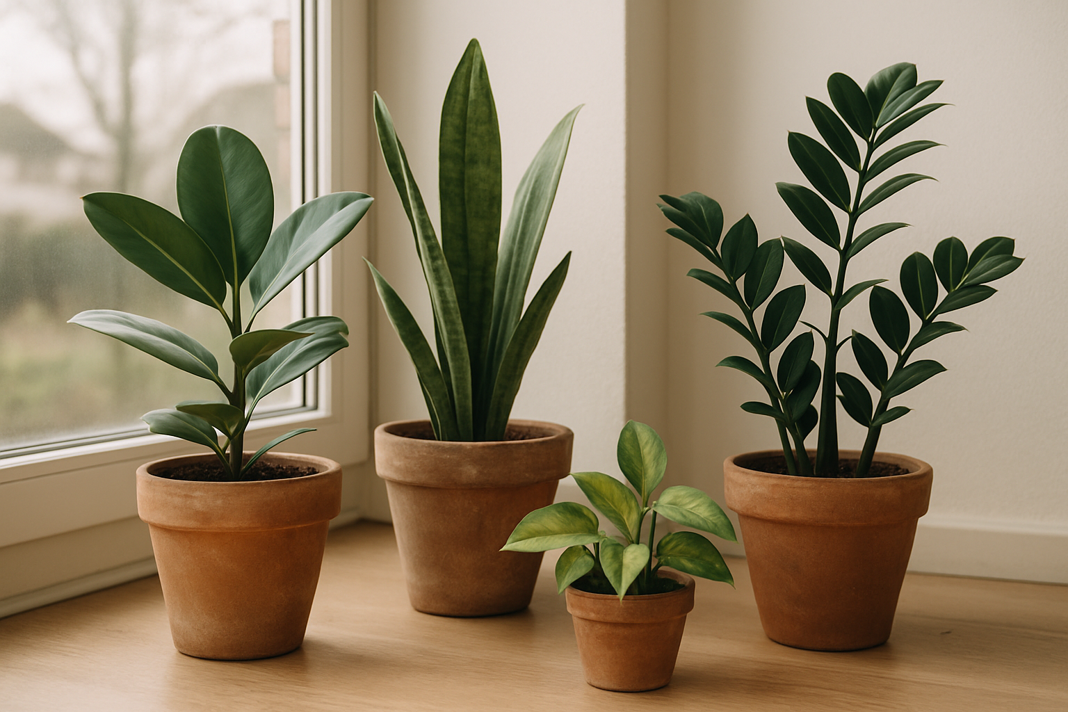 Lichtbehoefte van kamerplanten