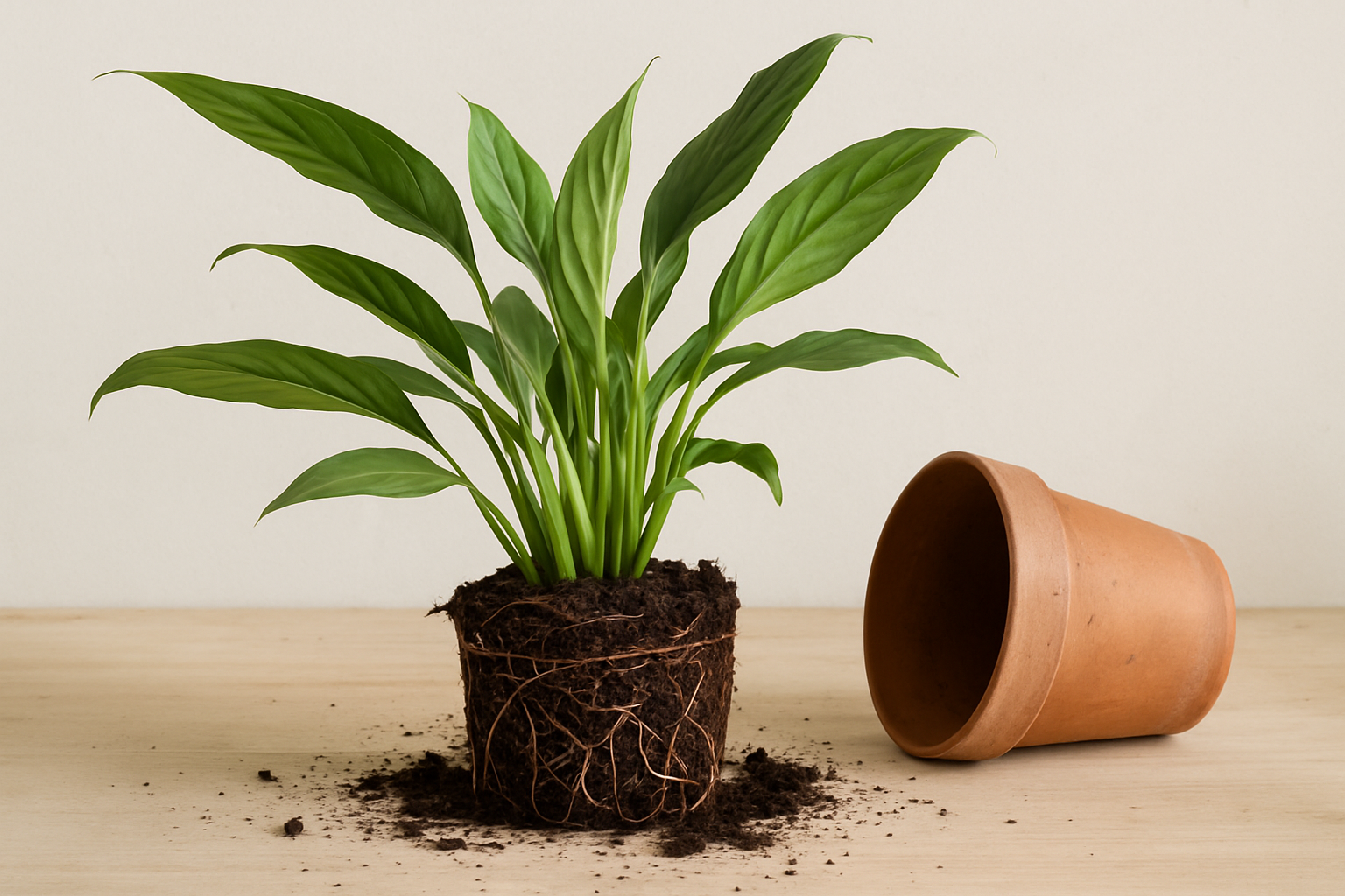 Kamerplanten verpotten & potgrond