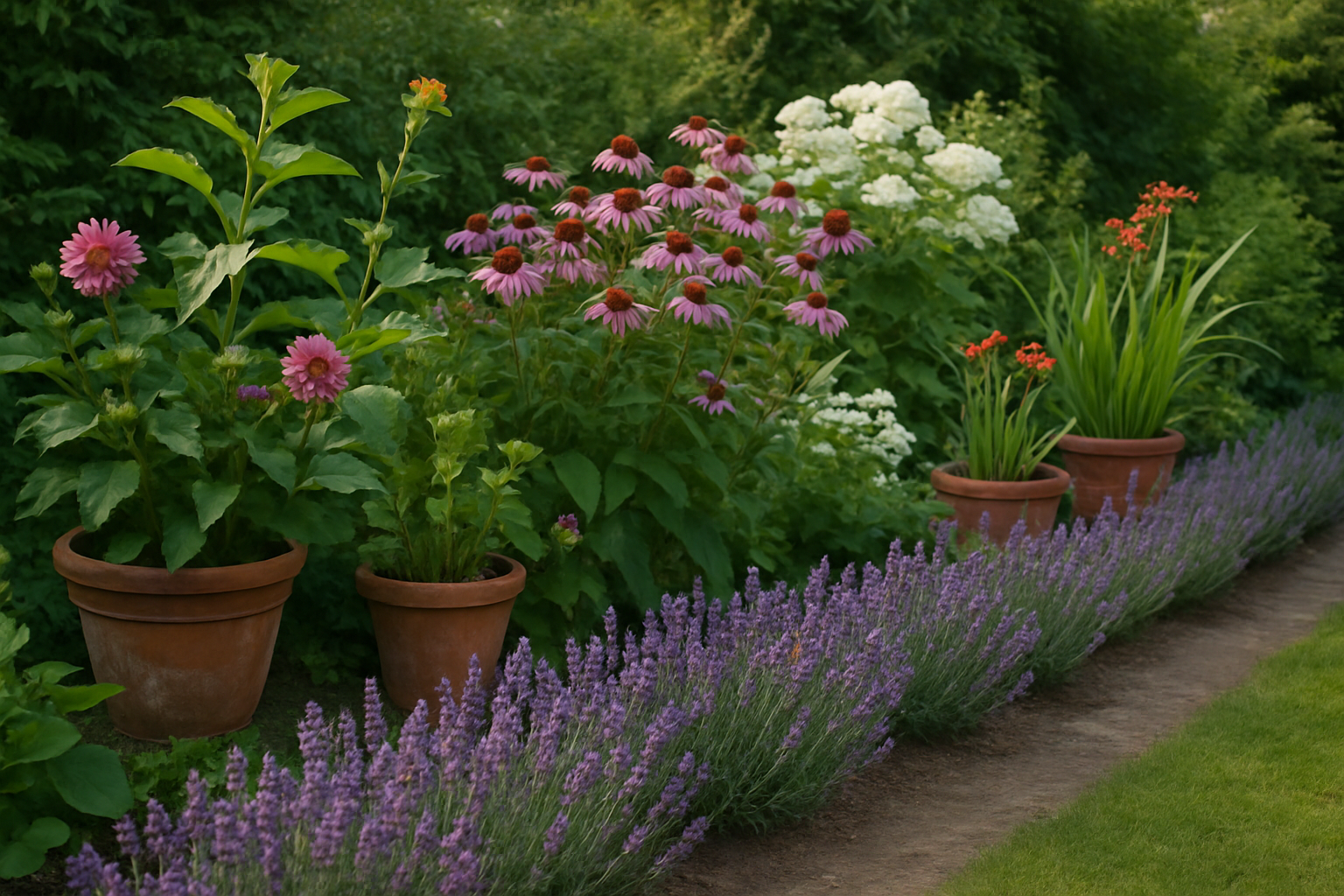 Lavendel toepassen in de tuin