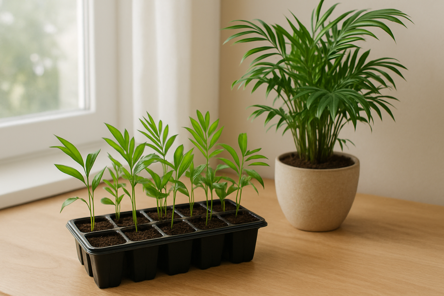 Mexicaanse dwergpalm vermeerderen: tips voor beginners