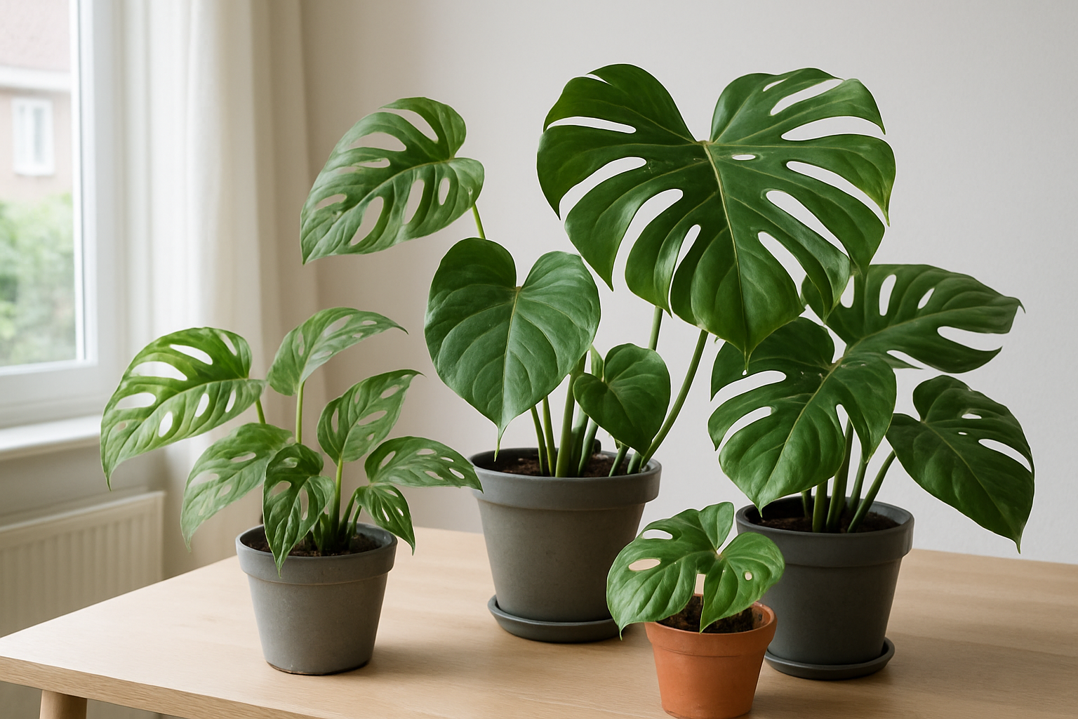 Monstera soorten voor binnen: van klassieke tot zeldzame varianten
