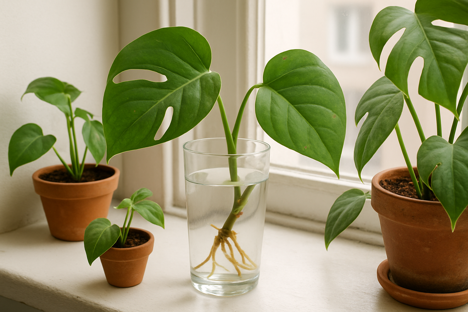 Monstera eenvoudig stekken