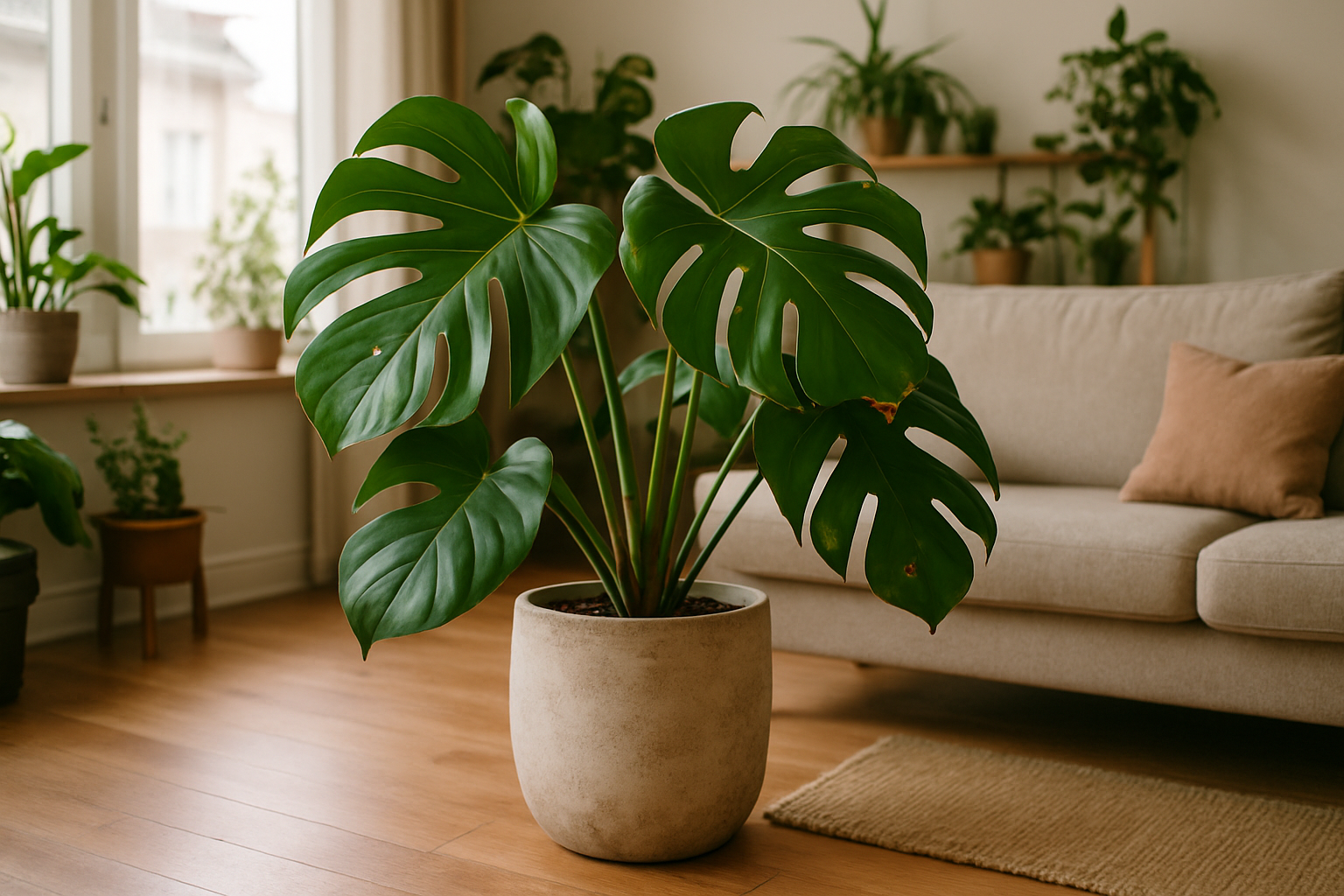 Monstera verzorgen: alles wat je moet weten