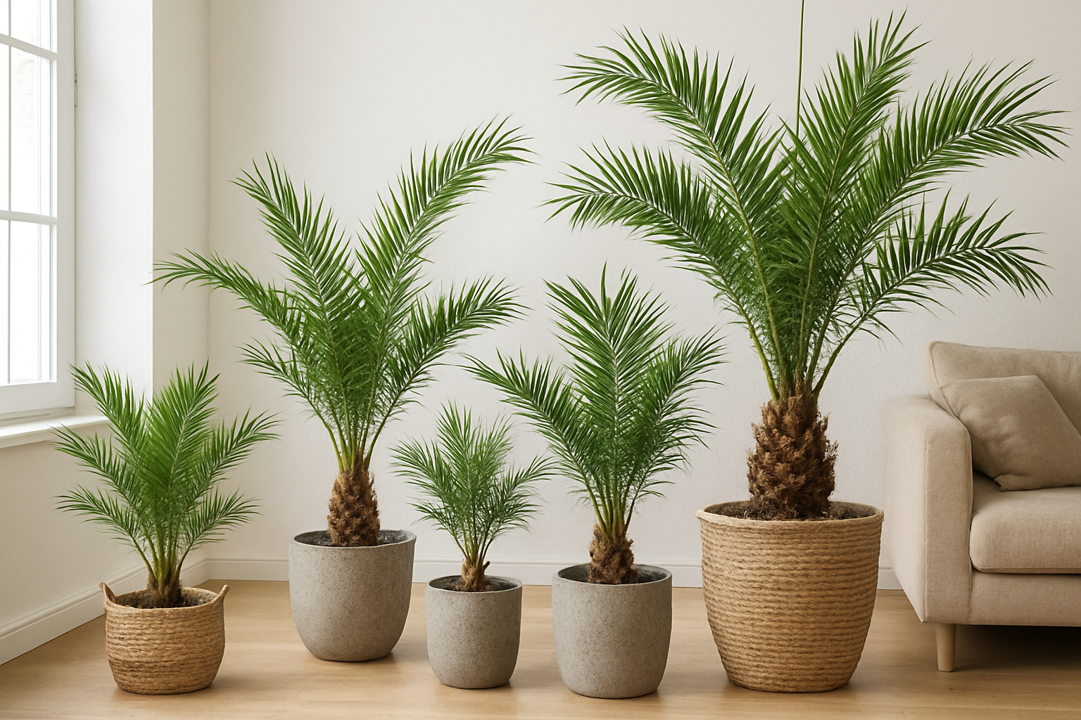 Phoenix palm soorten: overzicht & vergelijking