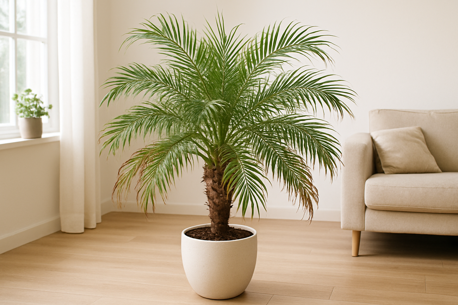 Phoenix palm als kamerplant: verzorging, soorten en advies