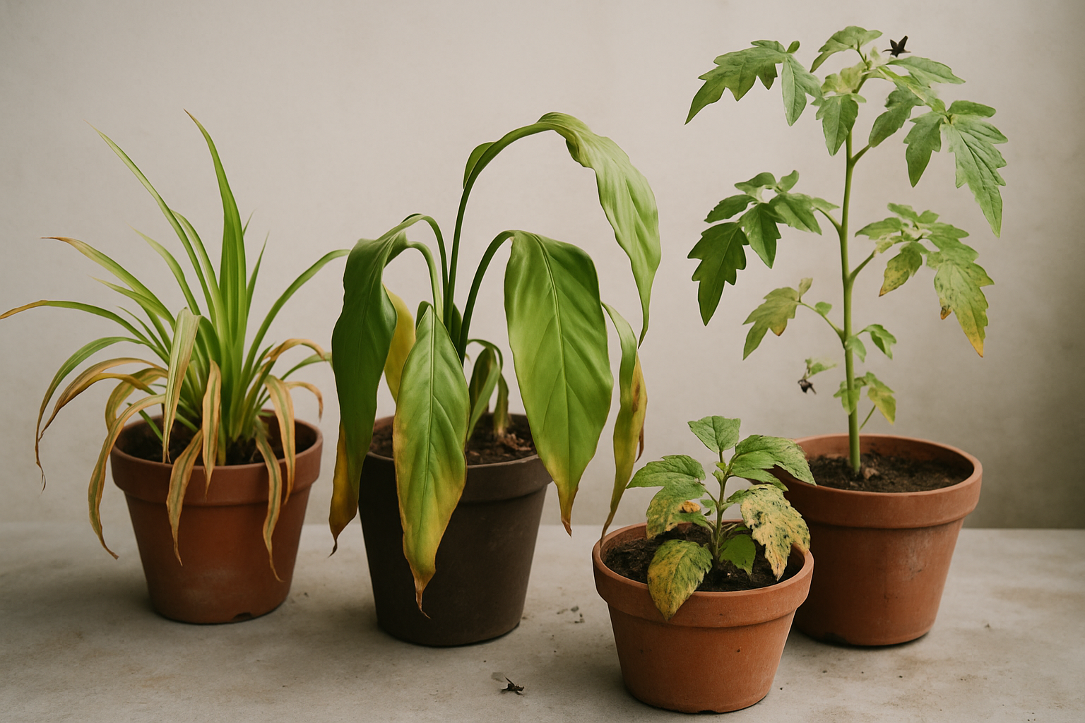 Oorzaken van plagen op planten