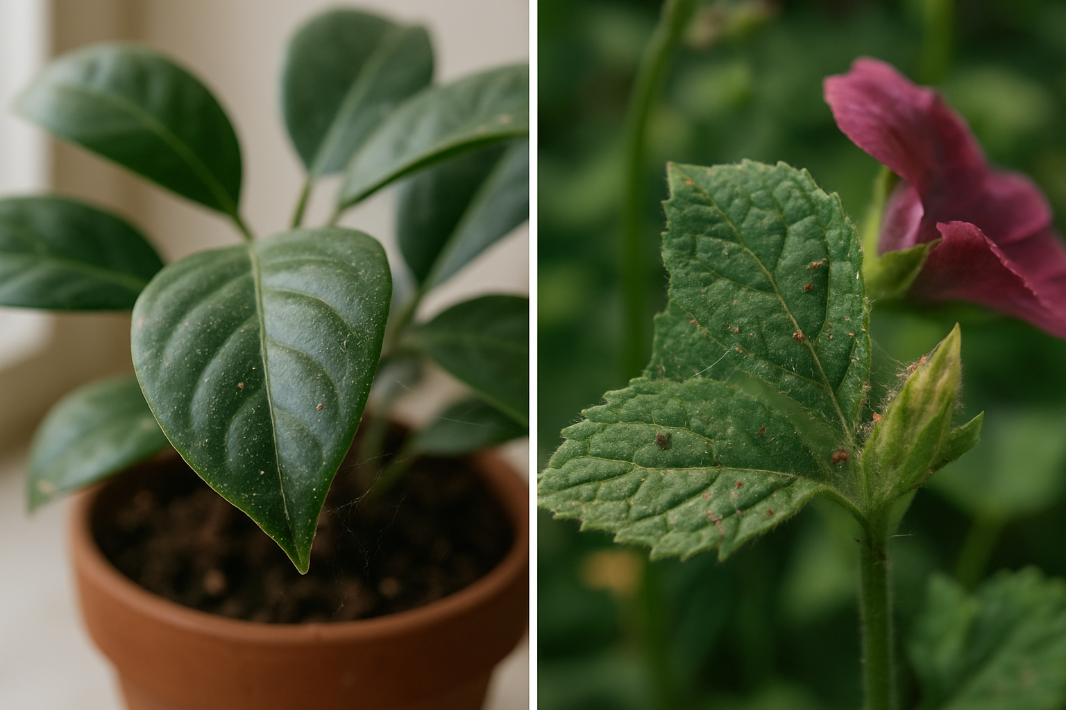Plagen herkennen op planten: symptomen en eerste hulp