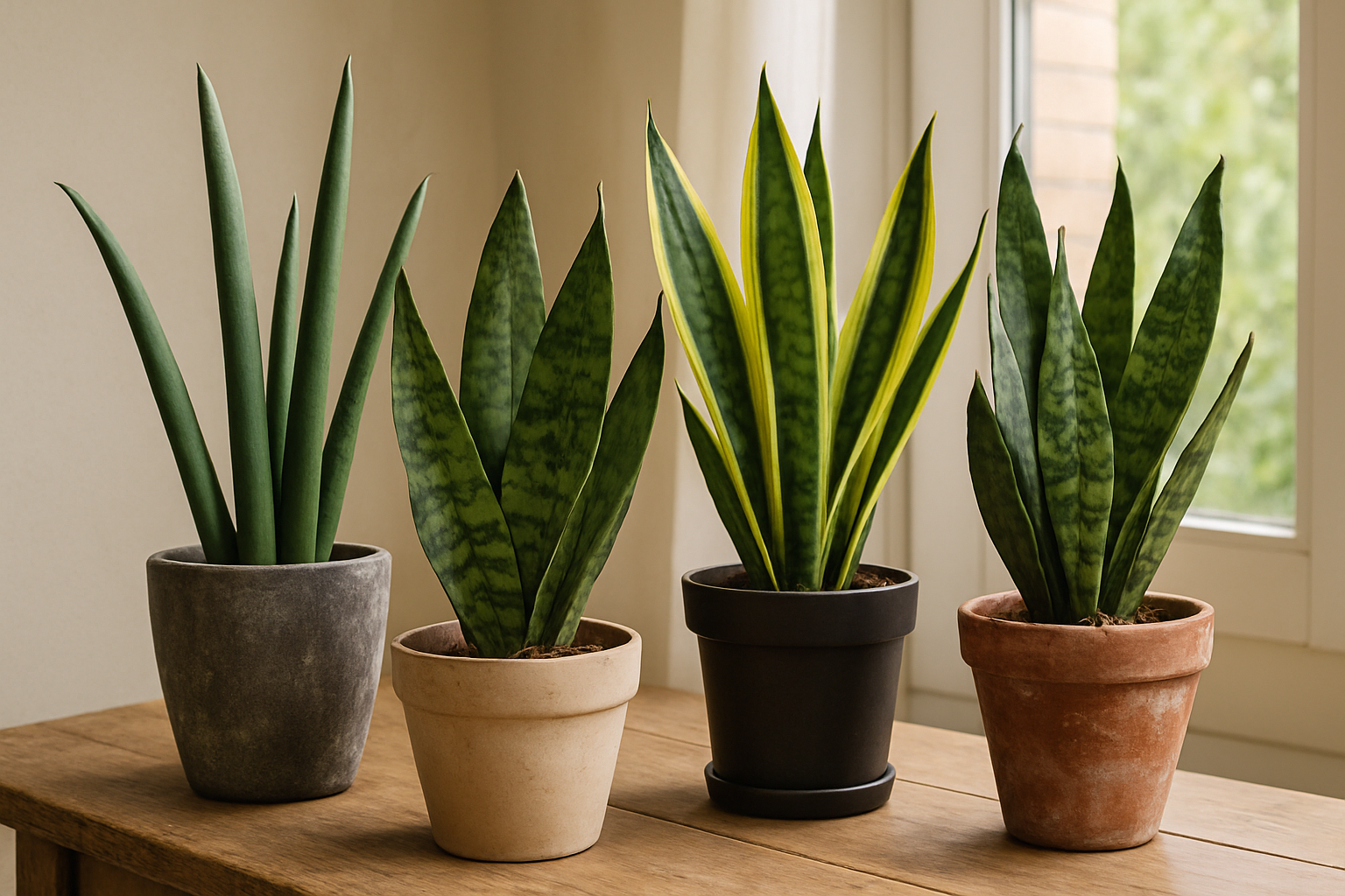Populaire Sansevieria soorten