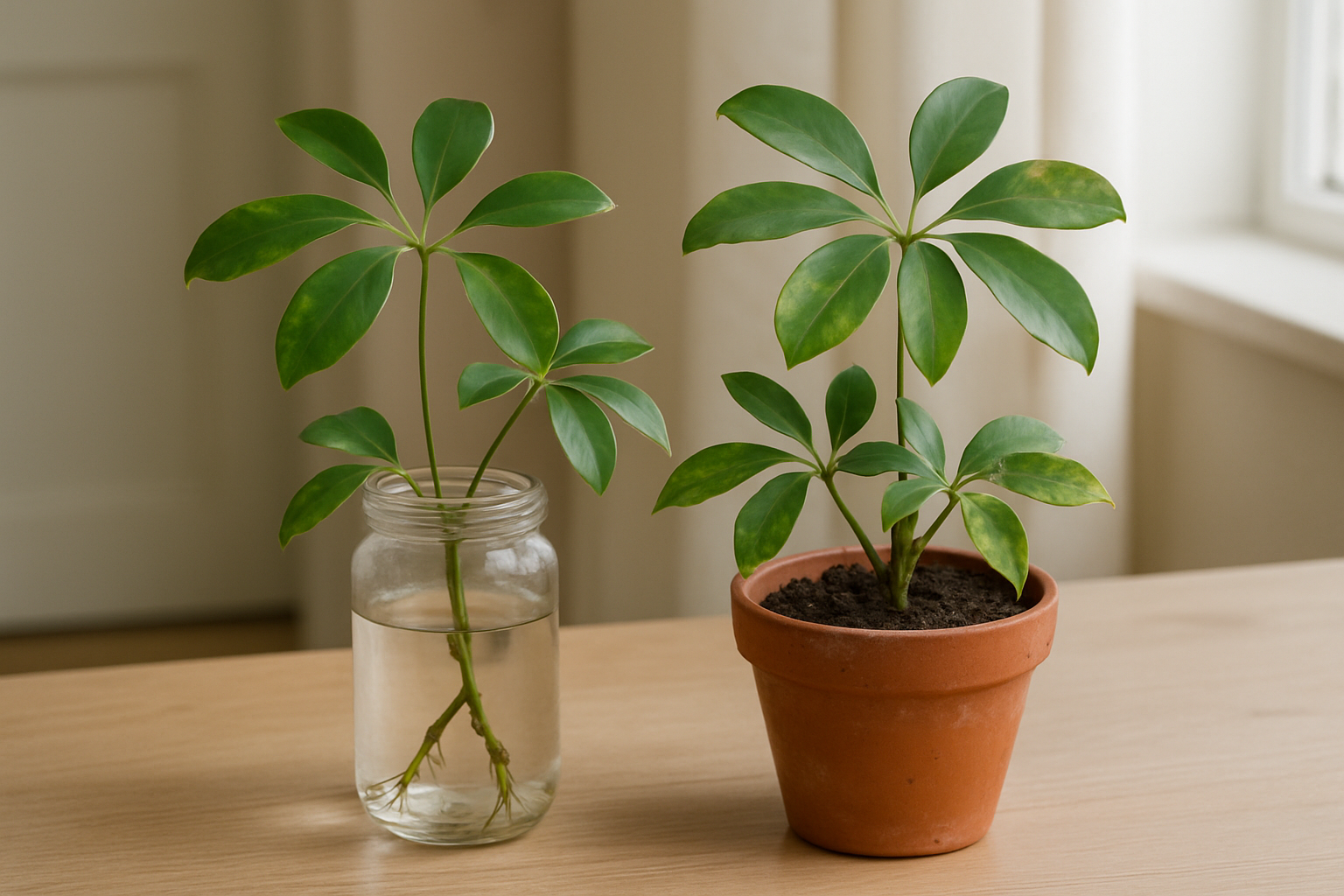 Schefflera stekken: zo pak je het aan