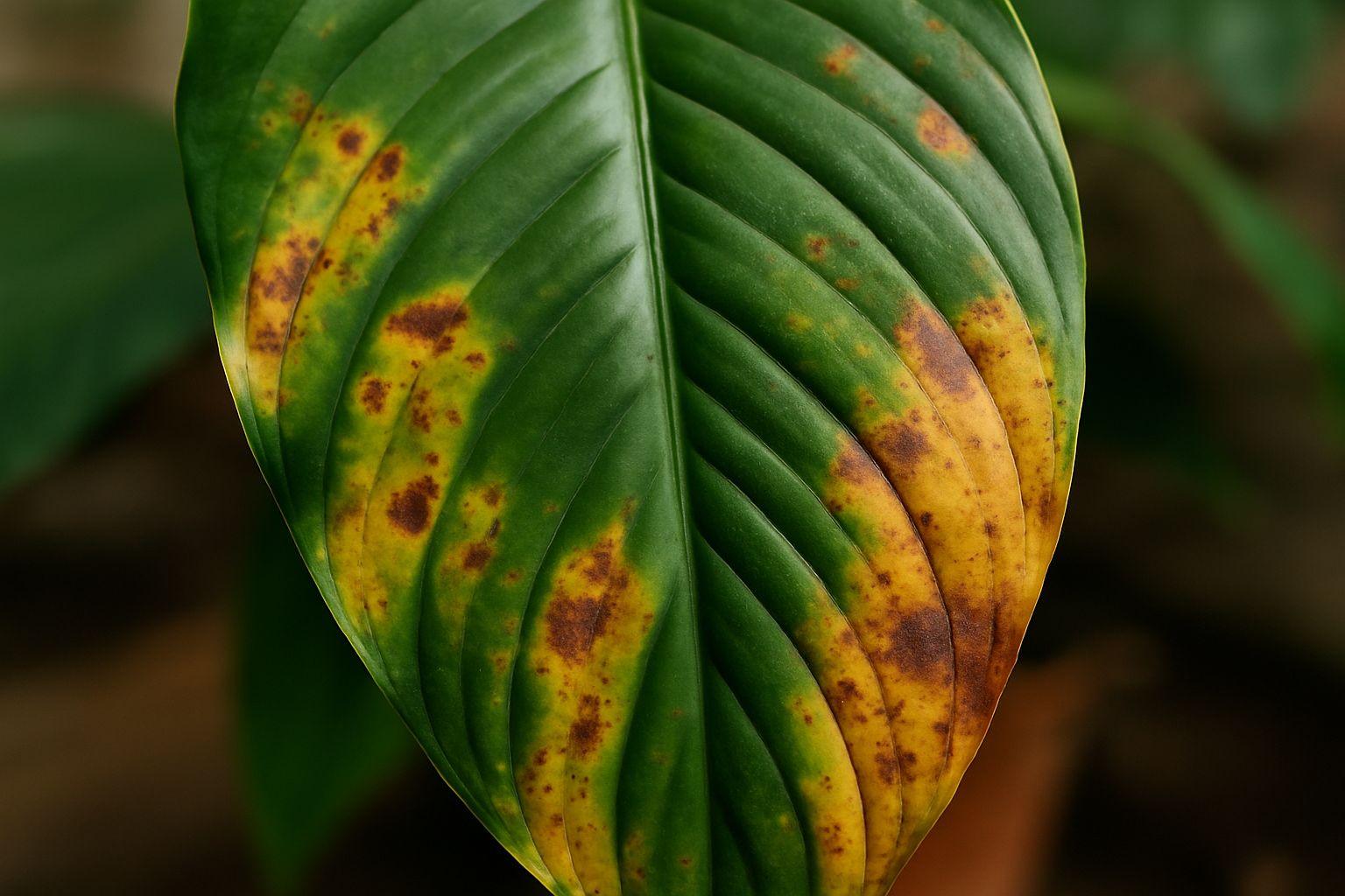Spathiphyllum problemen: Symptomen en oplossingen