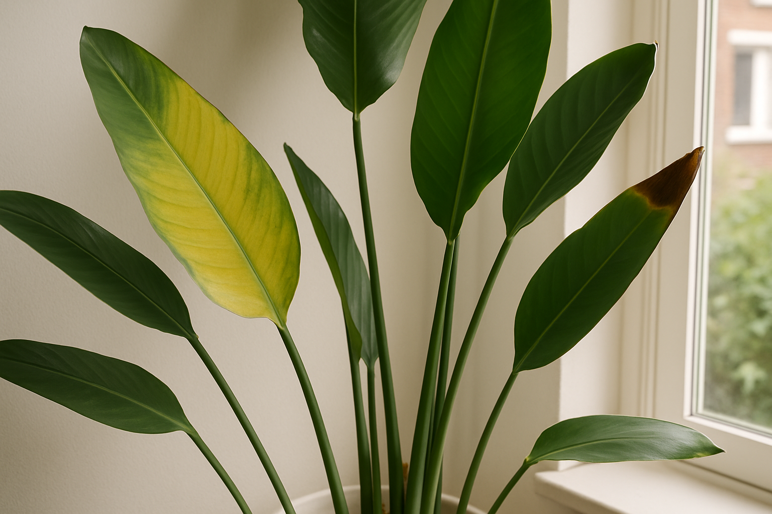 Strelitzia problemen herkennen & oplossen