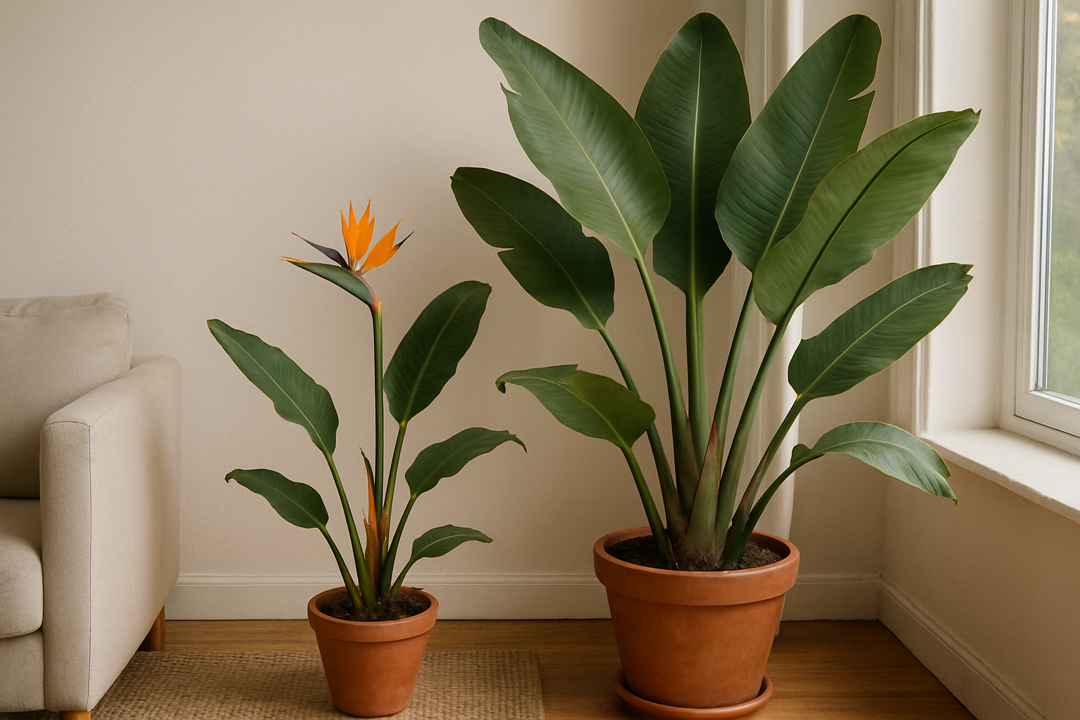 Populaire Strelitzia soorten als kamerplant