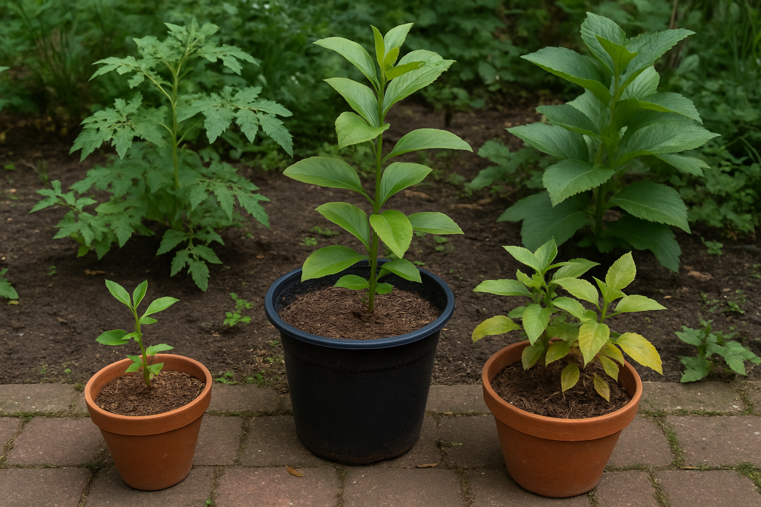 Tuinplanten in pot of volle grond: wat is beter?