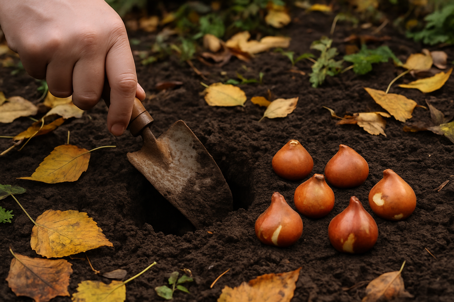 Tulpenbollen planten en standplaats