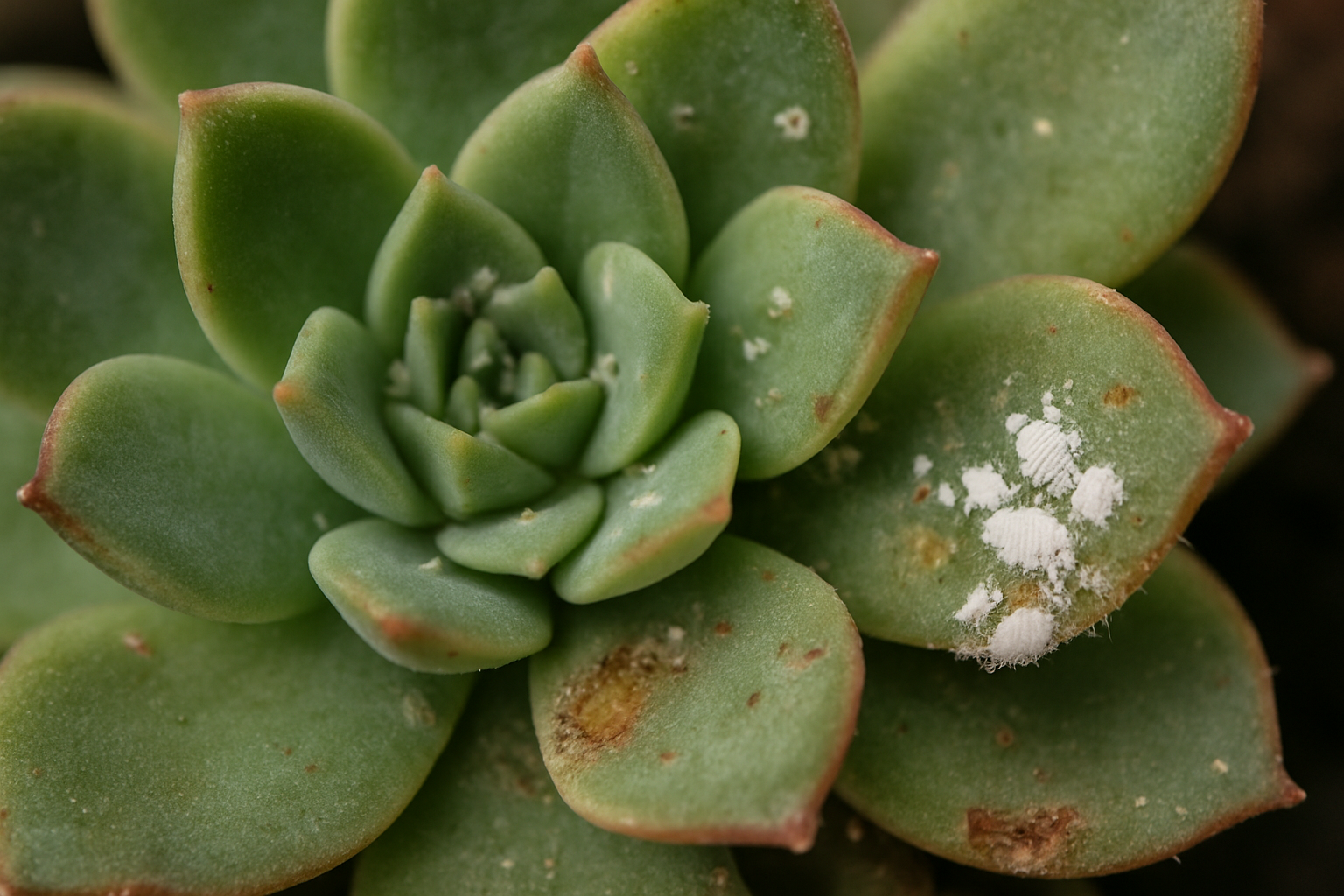 Plagen bij vetplanten: Herkennen & aanpakken