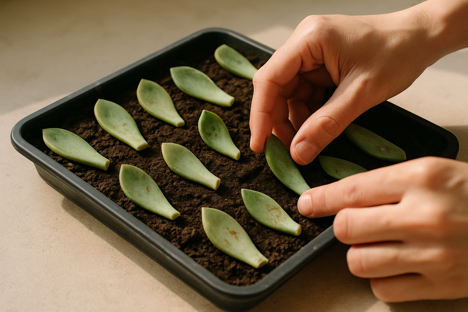 Vetplanten vermeerderen: Stappenplan