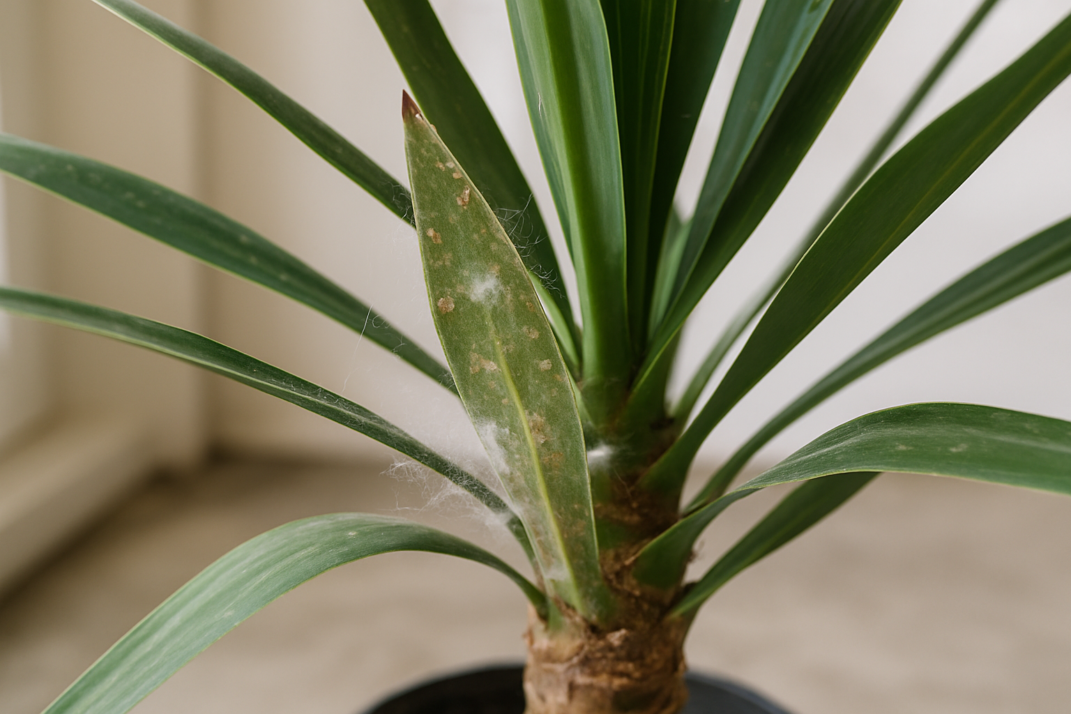 Yucca plagen: Herkenning en preventie