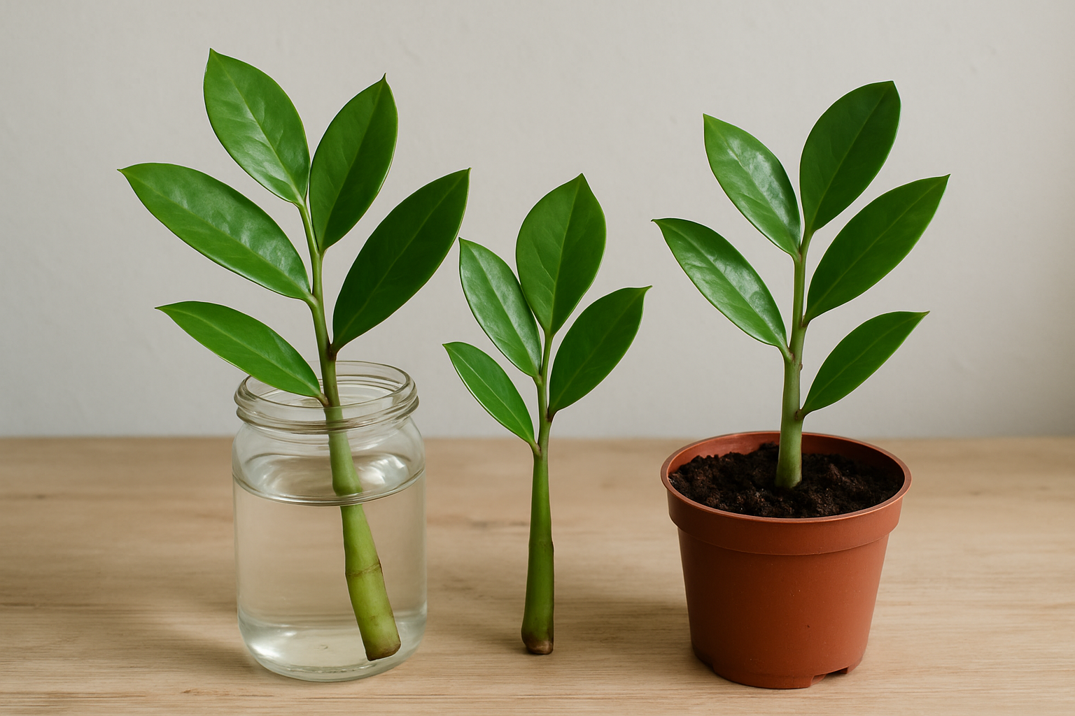 Zamioculcas stekken: Stapsgewijze uitleg